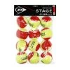 Dunlop Stage 3 Red 2 Dunlop Stage 3 Red -Professional Tennis Equipment Store Dunlop Stage 3 Red 12 Palline da tennis in Polybag 601344 A