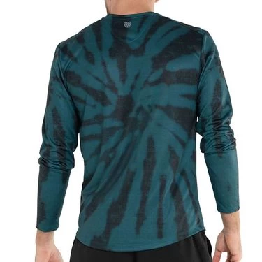 K-Swiss Stripe Dye Long Sleeve Crew 4 K-Swiss Stripe Dye Long Sleeve Crew - Image 2