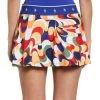 Penguin Retro Abstract Print Skirt -Professional Tennis Equipment Store O1KBSD02 439 2