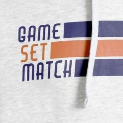 Quiet Please Retro Stripe Block Hoodie -Professional Tennis Equipment Store QP120047 801 4