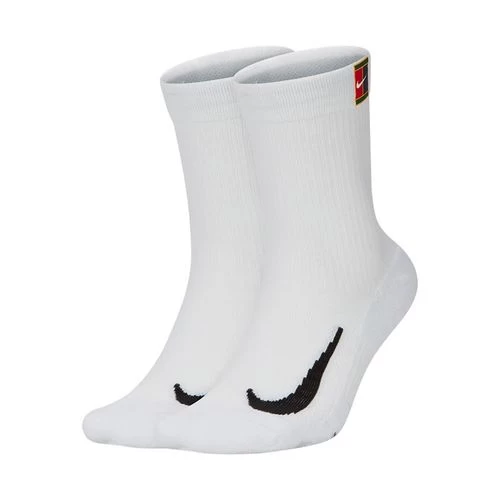 Nike Court Multiplier Cushioned Crew Sock (2 Pairs) 4 Nike Court Multiplier Cushioned Crew Sock (2 Pairs) - Image 2