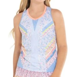 Lucky In Love Liberty In Love Girls Tank Top 7 Lucky In Love Liberty In Love Girls Tank Top -Professional Tennis Equipment Store T252 S52962
