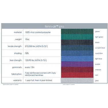 Putterman Tenn Air Pro 6 X 60 Windscreen 4 Putterman Tenn Air Pro 6 X 60 Windscreen - Image 2
