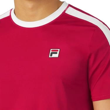 Fila La Finale Short Sleeve Crew 4 Fila La Finale Short Sleeve Crew - Image 2