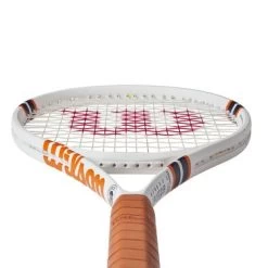 Wilson Clash 100L V2 Roland Garros Tennis Racquet -Professional Tennis Equipment Store WR128111U 9